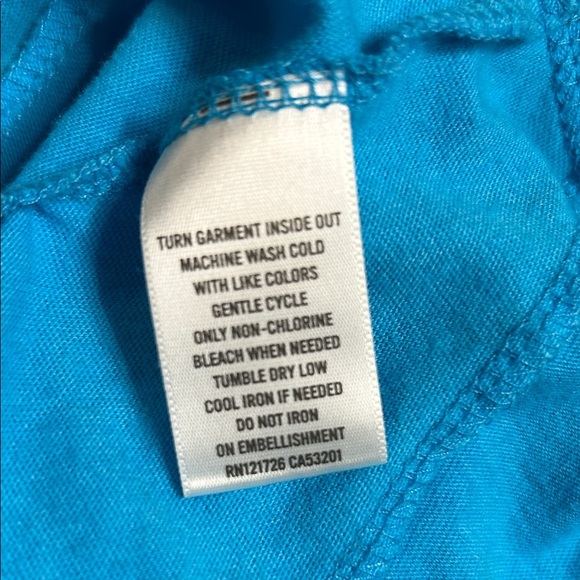 Aero Blue Hoodie Size Small - Picture 7 of 8